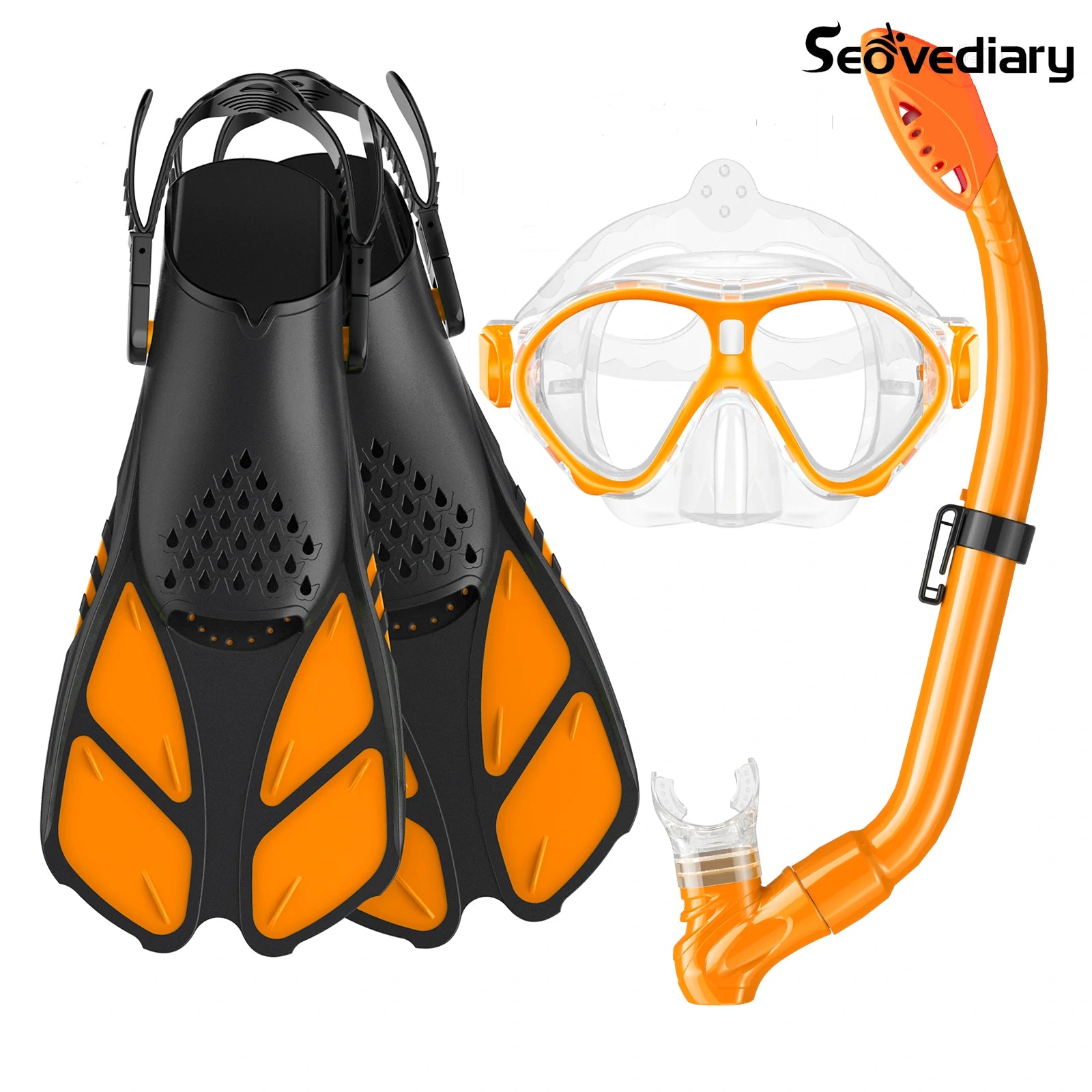  Seovediary Snorkel Set Adults Snorkeling Gear Anti