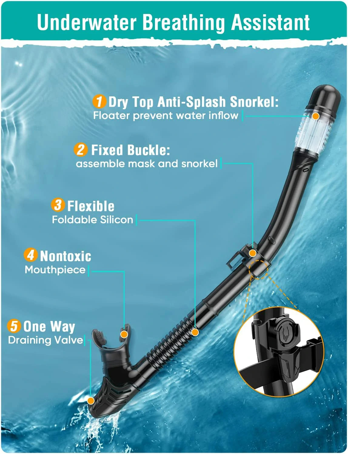 Seovediary Snorkel Set