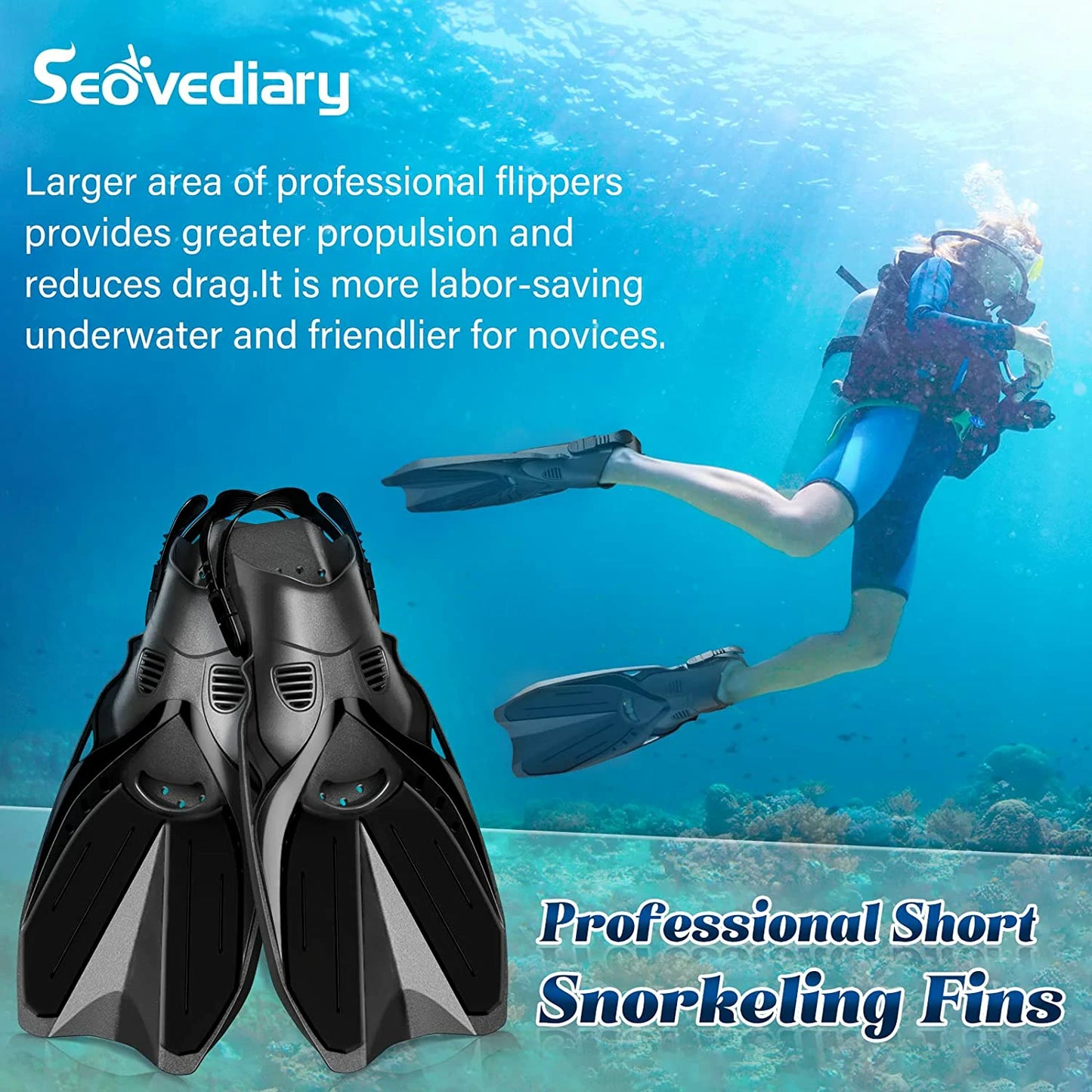 Seoveidiary Snorkel Fins